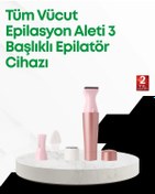 Resim shopwave Yüz ve Beden İçin Portatif Tüy Alma Cihazı 