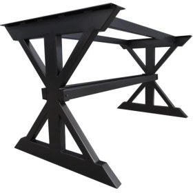 Resim Metal Ofis Masa Ayakları Çalışma Masası Ayağı 
