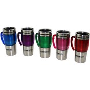 Resim Go İthalat UZUN KROM - RENKLİ TERMOS BARDAK 450ML. (5224) 