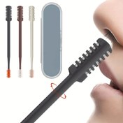 Resim 2/3 Paket Taşınabilir Burun Tüyleri Düzenleyici, Depolama Kutusu ile Taşınabilir Jilet, Manuel Burun Tüyleri Düzenleme Kiti Erkek ve Kadınlar için, 360 Derece Dönen Burun Tüyleri Düzenleyici - Burun Bakım Araçları 