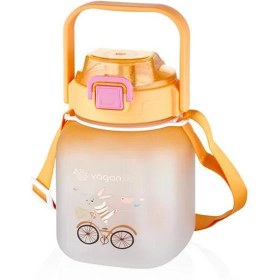 Resim Vagonlife VGN2275-T 1100ml Turuncu Pipetli Matara 