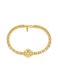 Resim Bilezikci Değirmen 14 Ayar Altın İtalyan Bileklik Sarı Altın 