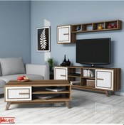 Resim Variant Ayla Tv Ünitesi Ve Orta Sehpa Takımı - Beyaz 
