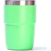 Resim Oein 304 Paslanmaz Çelik Kahve Kupası Ev Halkı Çift Katmanlı Yalıtımlı Termos Kupası Kapak Su Kupası 8oz Açık Seyahat Kupası Kapasite240MLSiyah (Yurt Dışından) 