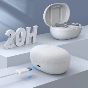 Resim Haylou W1 TWS Bluetooth 5.2 Kablosuz Kulaklık - Beyaz 