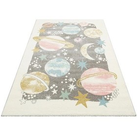 Resim Eko Halı Kids Kds 23 Pastel Çocuk Halısı Çok Renkli 