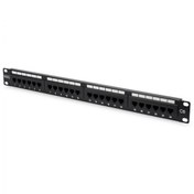 Resim DIGITUS 1U 24port Cat6 Utp Bakır Patch Panel DN-91624U 