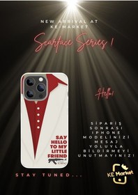 Resim Scarface Series Al Pacino Apple Uyumlu iPhone Tüm Modellere Kılıf Apple Uyumlu iPhone 6,7,8,x,11,12,13,14,15,16 Plus 