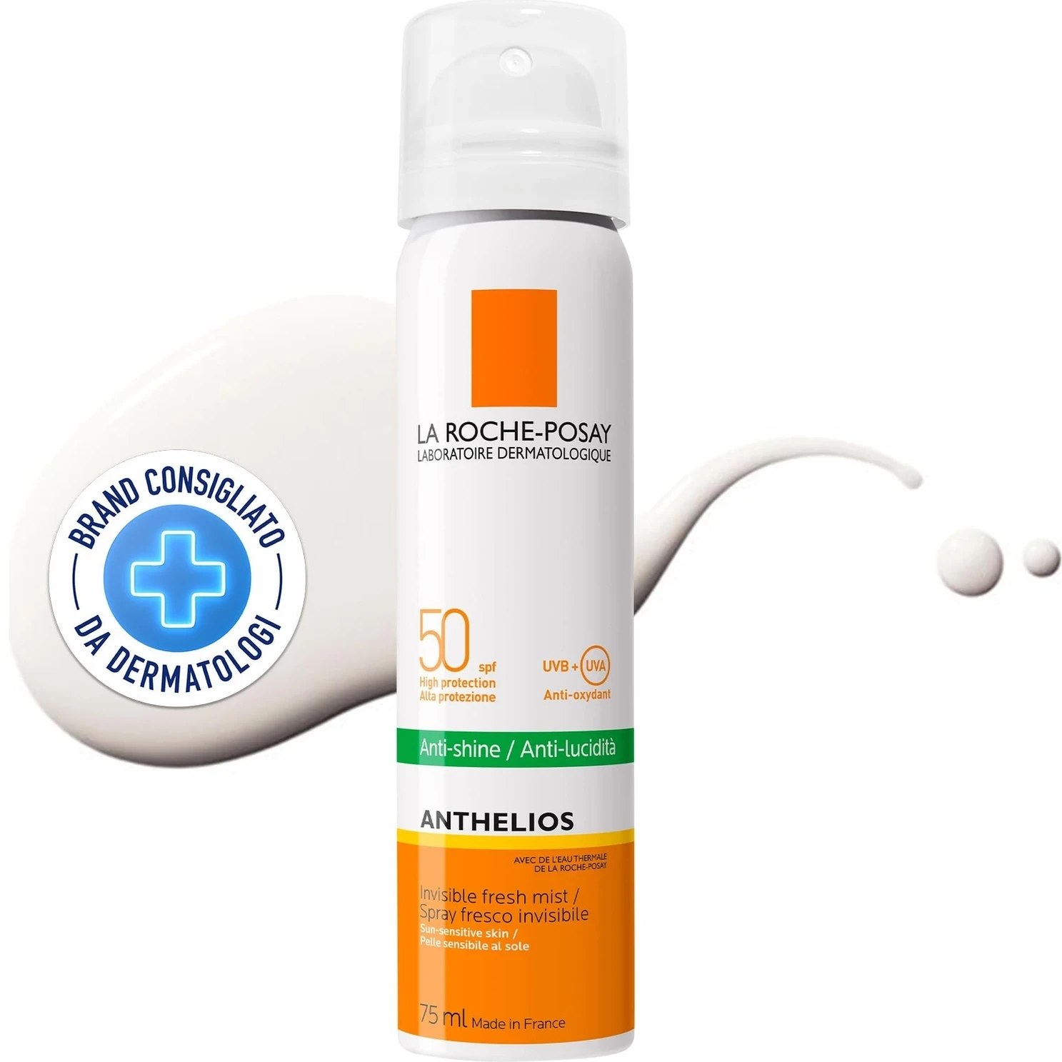 Merfi Store Anthelıos Anti-Shine Spf 50 Görünmez Dokuda Güneş Koruyucu Yüz Misti 75 ml Fiyatı ve Özelliklerı - Badem