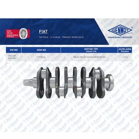 Resim Krank Palio-Albea-Doblo 1.2 16V 504617663 