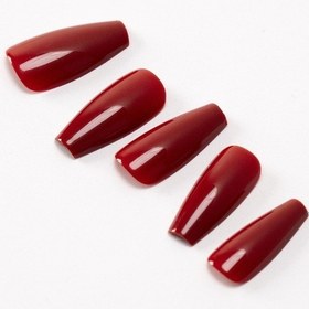 Resim Takma Tırnak Seti & Zararsız Yapıştırıcı Popbeauty10115 