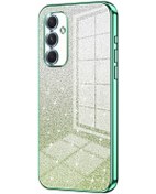 Resim Samsung Galaxy Uyumlu A54 5g Kılıf Gradyan Glitter Tpu Telefon Arka Kapak Hassas Kesim 