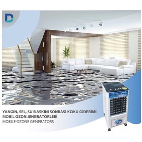 Resim DOZON Yangın Sonrası Koku Giderimi Için 10g/h Taşınabilir Ozon Jeneratörü 