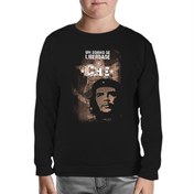 Resim Che Guevara - City Siyah Çocuk Sweatshirt 