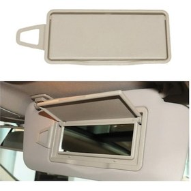 Resim Mercedes Benz W212 / W218 Sol Sürüş Araba Sun Visor Makyaj Aynası Merserize Bej , Boyut:sağ Taraf 1 Adet 