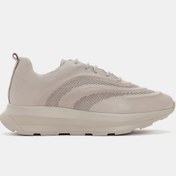 Resim Hello Kadın Vizon Gerçek Hakiki Deri Sneaker Vizon 