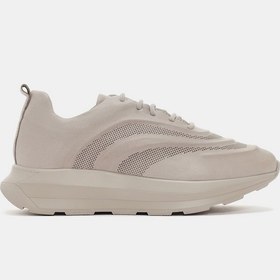 Resim Hello Kadın Vizon Gerçek Hakiki Deri Sneaker Vizon 