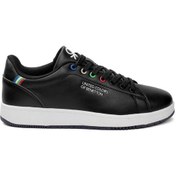 Resim Benetton Bni-10063 Ss Erkek Spor Ayakkabı BNI-10063-R145802 Beyaz - Siyah 