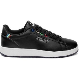 Resim Benetton Bni-10063 Ss Erkek Spor Ayakkabı BNI-10063-R145802 Beyaz - Siyah 