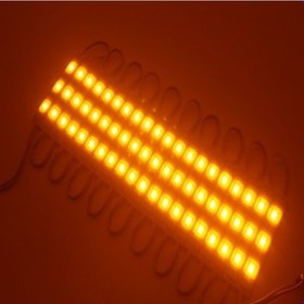 Resim 20 Adet 5 Watt Amber Işık Ip65 Modül Led, 10 Adet Magnetli, Çok Kaliteli Amber Işık Modül Led Amber 