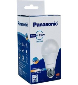 Resim Panasonic 10,5w 75w Led Ampul 6500k - Beyaz Işık E27 