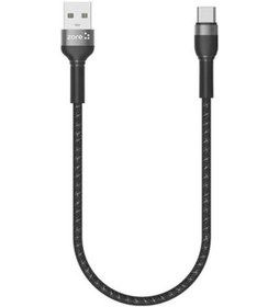 Resim Zore Shira Serisi Type-C Usb Kablo 30 Cm-Siyah 