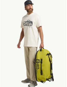 Resim Jack Wolfskin Brand Erkek Tişört Beyaz Beyaz 