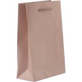 Resim Kraft Çanta Ip Saplı 12X17X4.5(25'Li) Kraft Çanta Ip Saplı 12X17X4.5 