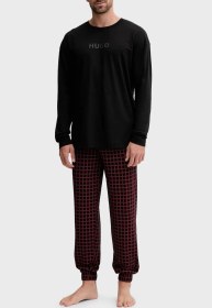 Resim Hugo Erkek Pijama Takımı 50550098 961 Siyah Siyah 