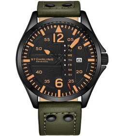 Resim Stührling 3916.3 44mm Isviçre Üretimi Erkek Kol Saati 