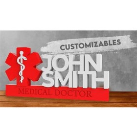 Resim Doktor Masaüstü İsimlik-112 