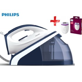 Resim Philips Seramaik Tabanlı Buhar Kazanlı Ütü + Epilatör 