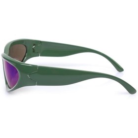 Resim Angel Eyes UV400 Ve Rüzgar Korumalı Buğulanmaz Yeşil Aynalı Bisiklet Gözlüğü BS9999C6 