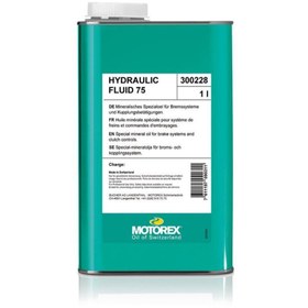 Resim Motorex Fluid 75 Shimano Uyumlu Hidrolik Disk Fren Yağı 1 Litre 