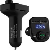 Resim Hello 12-24 Volt 3.1 Amper Hızlı Şarj Destekli Çift Usb/sd-Bluetooth Fm Transmitter HL-19680 