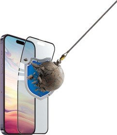 Resim X-BufferGlass Temperli 9D Kırılmaz Telefon Cam Koruyucu iPhone 14 Plus 