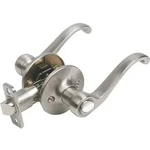 Resim SHC4200 740399 Scroll Evrensel Mandal Gizlilik Kapı Kolu, Saten Nikel, 6 Yönlü 