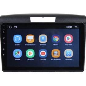 Resim Honda Crv New 2013-2018 9 inç 4-64 GB PRO Android Carplay Multimedya 