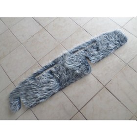 Resim Işır Tofaş Uyumlu Slx Torpido Örtüsü Yüksek Torpido Peluş Kumaş Gece Mavi - Beyaz 