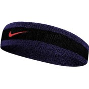 Resim Swoosh Headband Havlu Kafa Bandı Mor Siyah N.000.1544.043.OS 