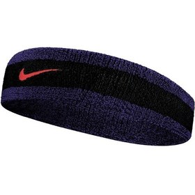 Resim Swoosh Headband Havlu Kafa Bandı Mor Siyah N.000.1544.043.OS 