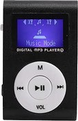 Resim Taşınabilir Mini Mp3 Müzik Çalar Spor BackClip LCD Sn Mp3 Desteği Hafıza Kartı Çalı Mp3 Çalar (Siyah) 