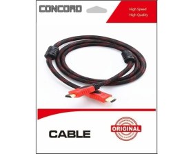 Resim Concord C-513 HDMI Kablo 1.5 m Korumalı Dış Kaplama ile Güvenli Veri Transferi 