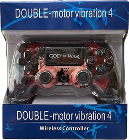 Resim Glrtech P4l Kablosuz Oyun Kolu Double Motor Titreşimli Şarj Edilebilir Ps4 Uyumlu 