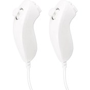 Resim Geeksen Oyun Kumandası Wii Nunchuck Kontrolcüsü Nintendo Wii Video Oyunu Paketi 