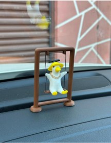 Resim 3dbaydesign Sallanan Sevimli Ördek Torpido Aksesuarı 