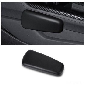 Resim Aubyhe Araba Koltuk Bileği Yastığı, Sürücü Kolu Konfor Paspası, Knee Pad, Bacak Yorgunluğu Giderici, Süngerli, Siyah Tekli Paket 