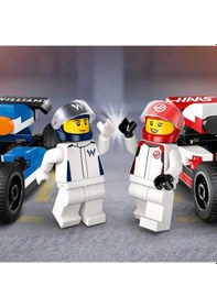 Resim Nessiworld Lego City F1 Williams Racing Ve Haas F1 Yarış Arabaları 60464-39835 