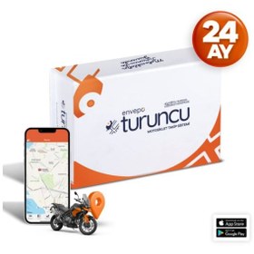 Resim Turuncu Motosiklet Takip Cihazı 24 Ay 