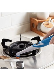 Resim Forever 4'ü 1 Arada Çoklu Fırça Başlıklı Pilli Sonic Temizleme Fırçası 